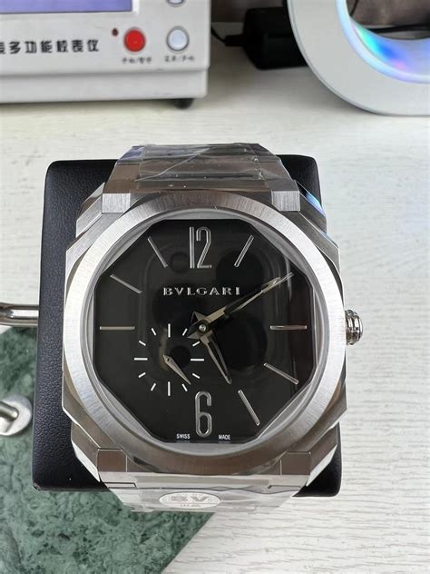 bvlgari titanium replica watch|octo finissimo watch price.